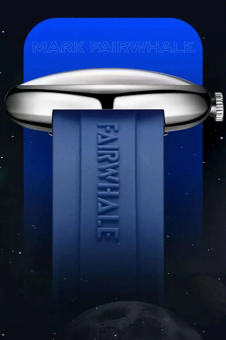 Mark Fairwhale 5700 Men's Watches Brand Silicone Strap Planet For Men Top Quartz Watch Reloj Hombre