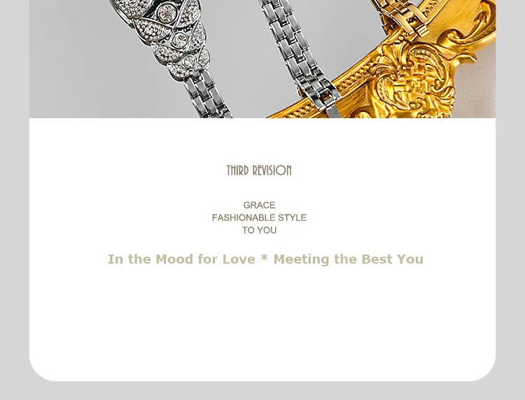 2025 New Women Watch Light Luxury Brand Diamond Inlaid Bracelet Watches Waterproof Ladies Fashion Quartz Clock Wristwatch Gift