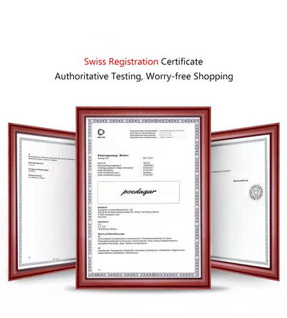 POEDAGAR Business Quartz Men's Wristwatch Chronograph Date Silicone Strap Man Watch Waterproof Military Luminous Watches For Men