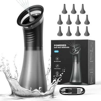 Electric Ear Washer Household Convenient Cleaner Earwax Cleaning Tool Flusher