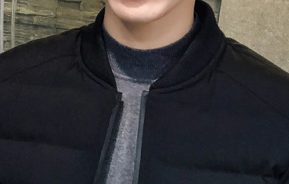 Baseball Jacket Man Warm Winter Quilted Padded Coat for Men Thick Luxury Padding Stylish Korean Reviews Many Casual Cheap Sale