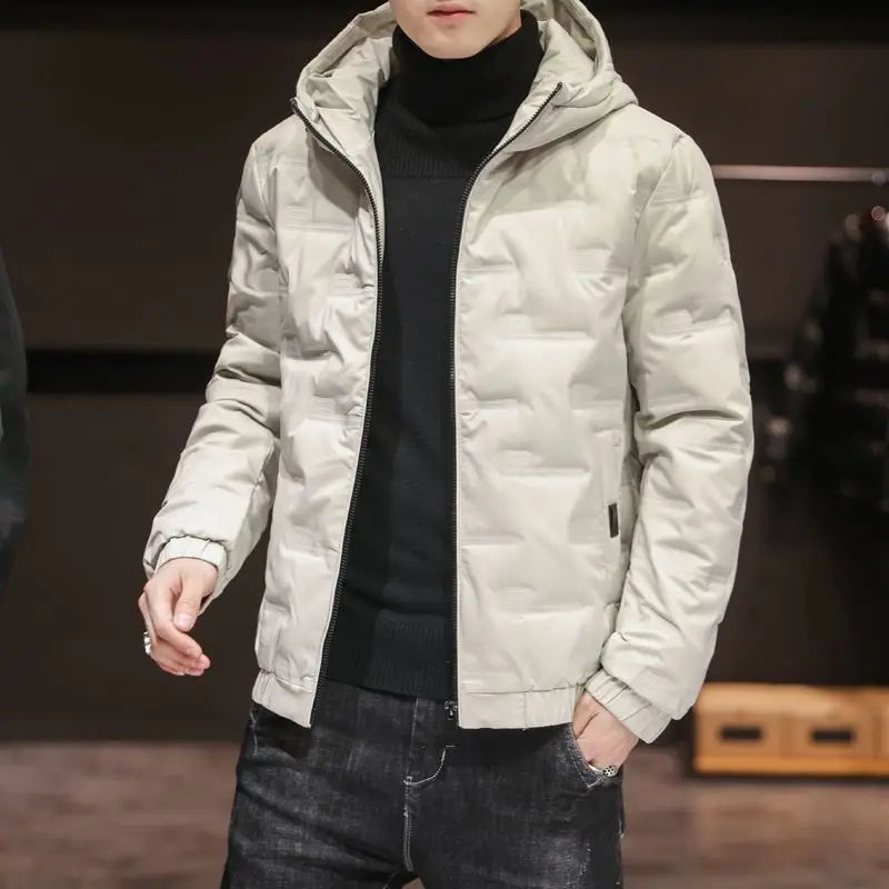 Baseball Jacket Man Warm Winter Quilted Padded Coat for Men Thick Luxury Padding Stylish Korean Reviews Many Casual Cheap Sale