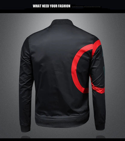 New Spring and Autumn Round Neck Baseball Jacket Men's Jacket Luxury Fashion Designer Casual Slim fit Coat  bomber jacket men