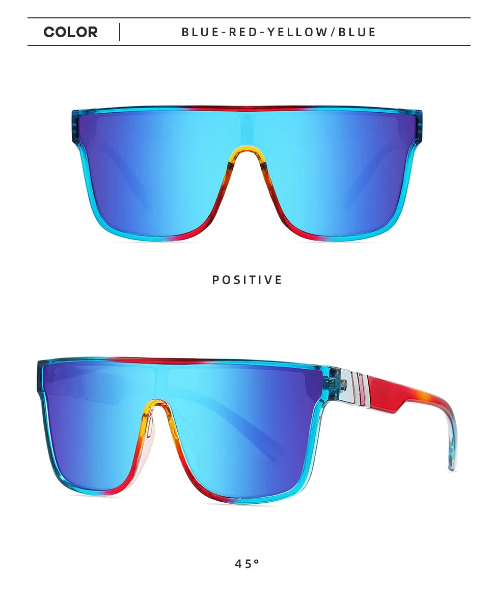 2024 Brand New Fishing Sunglasses Men Women Square Glasses Outdoor Sport Eyewear Driving Shades Male Sun Goggles