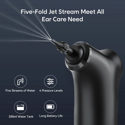 Electric Ear Washer Household Convenient Cleaner Earwax Cleaning Tool Flusher