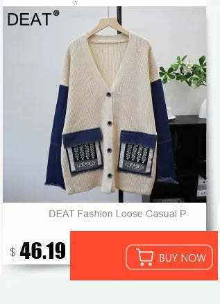 DEAT 2025 Winter New Items Imitation Colorful Long Coat For Women Faux Fur Suit Collar Long Sleeve Trench Jacket Female 11A05577