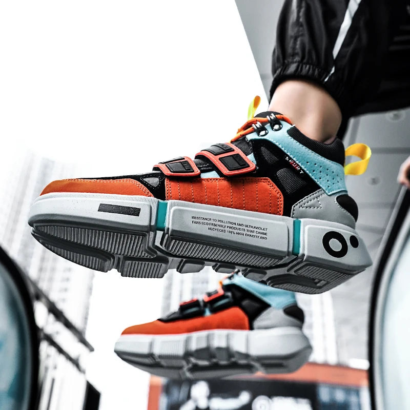 Men Sneakers Outdoor Breathable Thick Sole Running Shoes for Men Sports Shoes Comfortable Couples Sneaker Size 36-45 Zapatillas