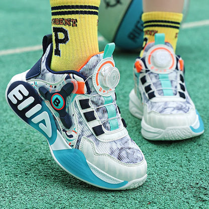 Children's Sports Shoes Flat Outdoor Sports Lightweight Casual Footwear Wear-resistant Comfortable Running Shoes for Kids