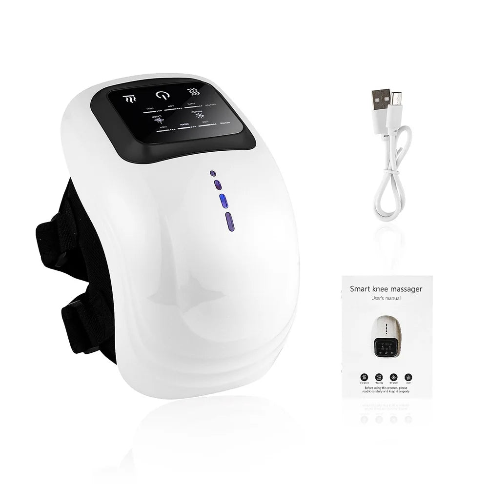 foreverlily Smart Cordless Knee Massager Vibration Air Pressure Knee Relaxing Massage Electric Elbow Shoulder Knee masajeador