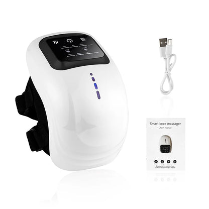 foreverlily Smart Cordless Knee Massager Vibration Air Pressure Knee Relaxing Massage Electric Elbow Shoulder Knee masajeador