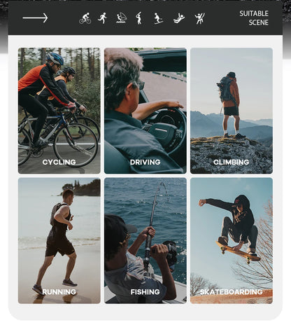 2024 Brand New Fishing Sunglasses Men Women Square Glasses Outdoor Sport Eyewear Driving Shades Male Sun Goggles