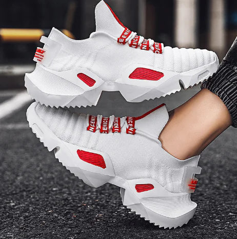 Men's and Women's Breathable Mesh Running Shoes