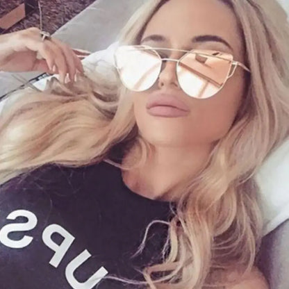 Sunglasses with Metal Frame